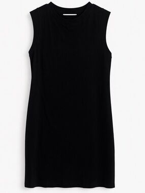 A New Day Tank Top XL Relaxed Fit Black Sleeveless Lightweight Basic
